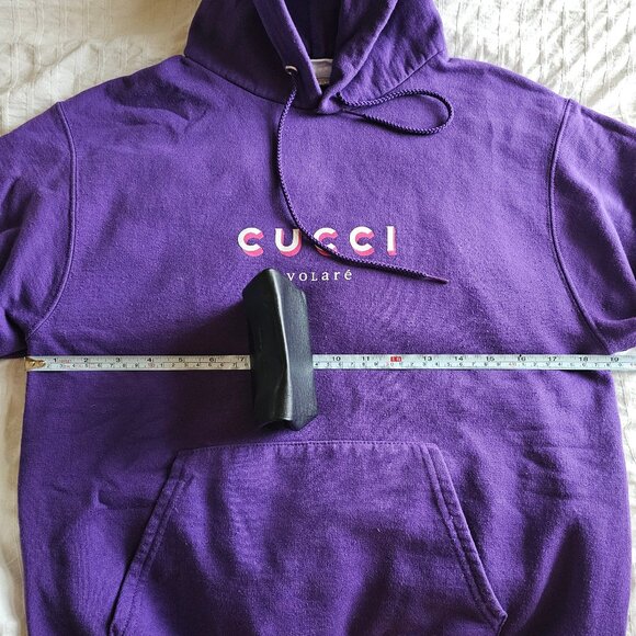 Volare x Cucci 2 Year Anniversary Pullover Hoodie - 2020 - Purple - Sz S - Picture 12 of 13